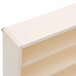 vidaXL Wall Display Cabinet with 6 Shelves Display Case Wall Display Shelf - 100 x 8.5 x 55 cm - Additional view 6