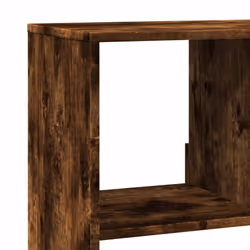 vidaXL Book Cabinet/Room Divider Bookcase Storage Rack Bookshelf - smoked oak, 100 x 33 x 156.5 cm - Additional view 6