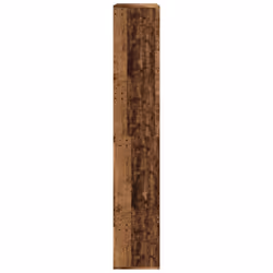 vidaXL Book Cabinet/Room Divider Bookcase Storage Shelf Book Rack Bookshelf - old wood, 100 x 33 x 187.5 cm - Additional view 4