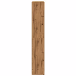 vidaXL Book Cabinet/Room Divider Bookcase Storage Shelf Book Rack Bookshelf - artisan oak, 100 x 33 x 187.5 cm - Additional view 4