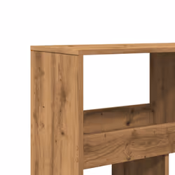 vidaXL Book Cabinet/Room Divider Bookcase Storage Shelf Book Rack Bookshelf - artisan oak, 100 x 33 x 187.5 cm - Additional view 6