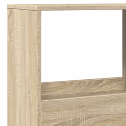 vidaXL Book Cabinet/Room Divider Bookcase Storage Cabinet Bookshelf Old Wood - sonoma oak, 100 x 33 x 155.5 cm - Additional view 6
