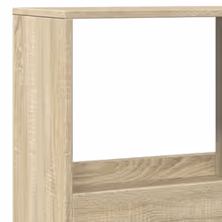 vidaXL Book Cabinet/Room Divider Bookcase Storage Cabinet Bookshelf Old Wood - sonoma oak, 100 x 33 x 175 cm - Additional view 6