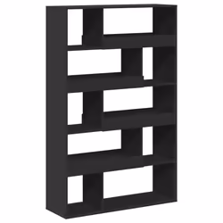 VidaXL 3309493, Black, 10 shelves, Wood, Wood, 1000 mm, 330 mm