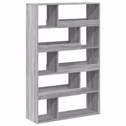 VidaXL 3309497, Grey, Oak, 10 shelves, Wood, Wood, 1000 mm, 330 mm
