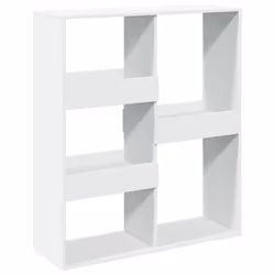 VidaXL 3309555, White, 6 shelves, Wood, Wood, 1000 mm, 330 mm