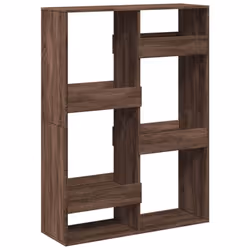 VidaXL 3309561, Brown, Oak, 6 shelves, Wood, Wood, 1000 mm, 330 mm