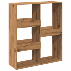 VidaXL 3309563, Oak, 6 shelves, Wood, Wood, 1000 mm, 330 mm