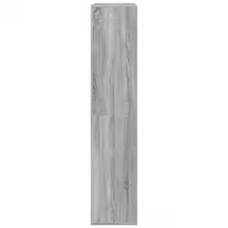 vidaXL Room Divider Privacy Screen Room Partition Bookcase Engineered Wood - grey sonoma, 100 x 33 x 155.5 cm - Additional view 4