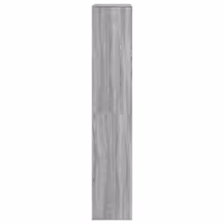 vidaXL Room Divider Privacy Screen Room Partition Bookcase Engineered Wood - grey sonoma, 100 x 33 x 175 cm - Additional view 4
