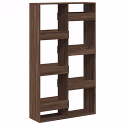 VidaXL 3309579, Brown, Oak, 8 shelves, Wood, Wood, 1000 mm, 330 mm