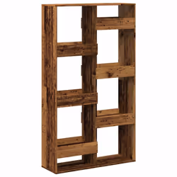 VidaXL 3309580, Natural wood, 8 shelves, Wood, Wood, 1000 mm, 330 mm