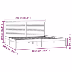 VidaXL 3309306 bed frame - Additional view 6