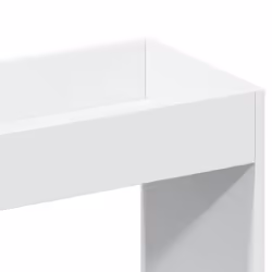 vidaXL Highboard Sideboard Storage Organiser Cabinet Cupboard Engineered Wood - white, 92 x 33 x 140 cm - Additional view 8