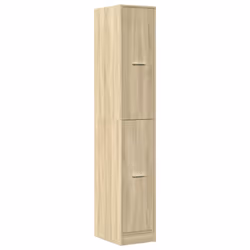 vidaXL Apothecary Cabinet Storage Cabinet Apothecary Cupboard Engineered Wood - sonoma oak, 30 x 41 x 174.5 cm - Additional view 2