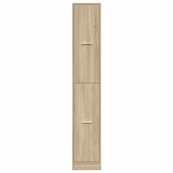 vidaXL Apothecary Cabinet Storage Cabinet Apothecary Cupboard Engineered Wood - sonoma oak, 30 x 41 x 174.5 cm - Additional view 4