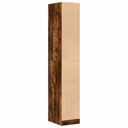 vidaXL Apothecary Cabinet Storage Cabinet Apothecary Cupboard Engineered Wood - smoked oak, 30 x 41 x 174.5 cm - Additional view 6