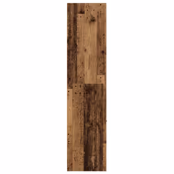 vidaXL Apothecary Cabinet Storage Cabinet Apothecary Cupboard Engineered Wood - old wood, 30 x 41 x 174.5 cm - Additional view 5