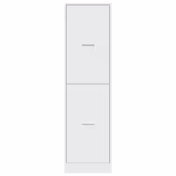 vidaXL Apothecary Cabinet Storage Cabinet Apothecary Cupboard Engineered Wood - white, 40 x 41 x 144.5 cm - Additional view 4