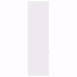 vidaXL Apothecary Cabinet Storage Cabinet Apothecary Cupboard Engineered Wood - white, 40 x 41 x 144.5 cm - Additional view 5