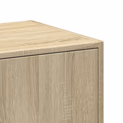 vidaXL Apothecary Cabinet Storage Cabinet Apothecary Cupboard Engineered Wood - sonoma oak, 40 x 41 x 144.5 cm - Additional view 7