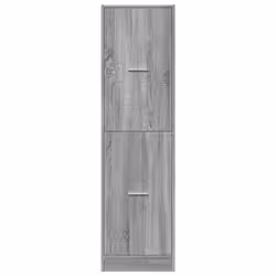vidaXL Apothecary Cabinet Storage Cabinet Apothecary Cupboard Engineered Wood - grey sonoma, 40 x 41 x 144.5 cm - Additional view 4
