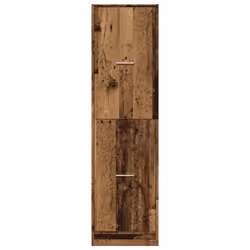 vidaXL Apothecary Cabinet Storage Cabinet Apothecary Cupboard Engineered Wood - old wood, 40 x 41 x 144.5 cm - Additional view 4