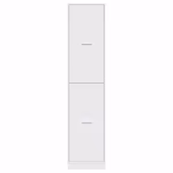 vidaXL Apothecary Cabinet Storage Cabinet Apothecary Cupboard Engineered Wood - white, 40 x 41 x 174.5 cm - Additional view 4