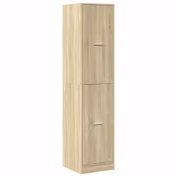 vidaXL Apothecary Cabinet Storage Cabinet Apothecary Cupboard Engineered Wood - sonoma oak, 40 x 41 x 174.5 cm - Additional view 2