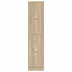 vidaXL Apothecary Cabinet Storage Cabinet Apothecary Cupboard Engineered Wood - sonoma oak, 40 x 41 x 174.5 cm - Additional view 4
