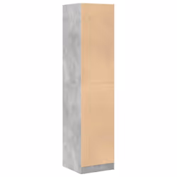 vidaXL Apothecary Cabinet Storage Cabinet Apothecary Cupboard Engineered Wood - concrete grey, 40 x 41 x 174.5 cm - Additional view 6