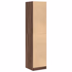 vidaXL Apothecary Cabinet Storage Cabinet Apothecary Cupboard Engineered Wood - brown oak, 40 x 41 x 174.5 cm - Additional view 6