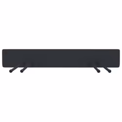 vidaXL Garden Tool Storage Racks Wall Tool Organiser Tool Hanger Black Steel - 4 pcs - Additional view 4