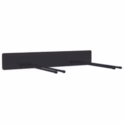 vidaXL Garden Tool Storage Racks Wall Tool Organiser Tool Hanger Black Steel - 4 pcs - Additional view 5