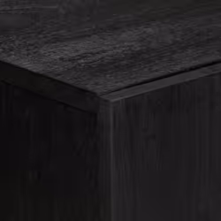 vidaXL Sideboards Storage Cupboard Highboard 3 Piece Black Engineered Wood - Additional view 6