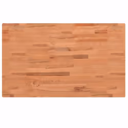 vidaXL Workbench Wooden Work Table Work Bench Solid Wood Beech Rectangular - Additional view 7