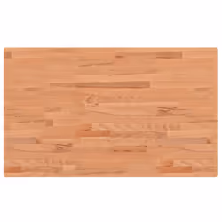 vidaXL Workbench Wooden Work Table Work Bench Solid Wood Beech Rectangular - Additional view 7