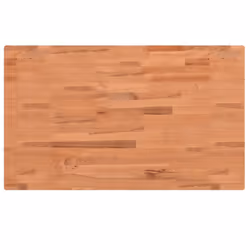 vidaXL Workbench Wooden Work Table Work Bench Solid Wood Beech Rectangular - Additional view 7