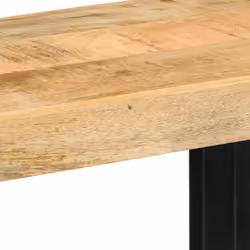 vidaXL Wall Shelf 70x33x35 cm Solid Wood Acacia floating shelf - Solid rough mango wood, 70 x 33 x 35 cm - Additional view 9