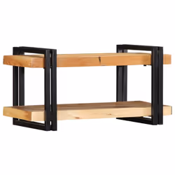 vidaXL Wall Shelf 70x33x35 cm Solid Wood Acacia floating shelf - Solid acacia wood, 70 x 33 x 35 cm