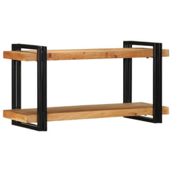vidaXL Wall Shelf 70x33x35 cm Solid Wood Acacia floating shelf - Solid acacia wood, 90 x 33 x 45 cm