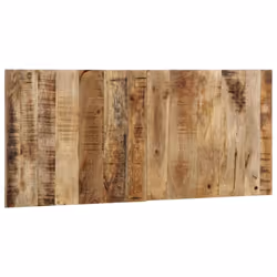 vidaXL Headboard Multicolour 140 cm Solid Wood Reclaimed bed headboard - Solid rough mango wood, 120 x 1.5 x 50 cm