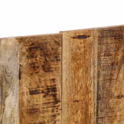 vidaXL Headboard Multicolour 140 cm Solid Wood Reclaimed bed headboard - Solid rough mango wood, 120 x 1.5 x 50 cm - Additional view 6