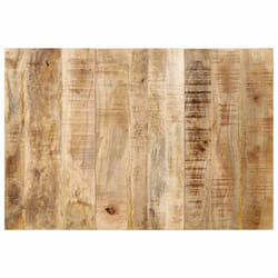 vidaXL Headboard Multicolour 140 cm Solid Wood Reclaimed bed headboard - Solid rough mango wood, 120 x 1.5 x 80 cm