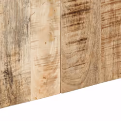 vidaXL Headboard Multicolour 140 cm Solid Wood Reclaimed bed headboard - Solid rough mango wood, 120 x 1.5 x 80 cm - Additional view 6