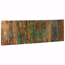 vidaXL Headboard Multicolour 140 cm Solid Wood Reclaimed bed headboard - Solid reclaimed wood, 160 x 1.5 x 50 cm - Additional view 2