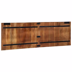 vidaXL Headboard Multicolour 140 cm Solid Wood Reclaimed bed headboard - Solid reclaimed wood, 160 x 1.5 x 50 cm - Additional view 4