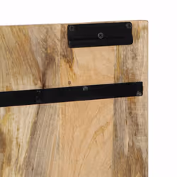 vidaXL Headboard Multicolour 140 cm Solid Wood Reclaimed bed headboard - Solid rough mango wood, 180 x 1.5 x 50 cm - Additional view 7