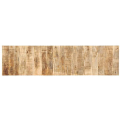 vidaXL Headboard Multicolour 140 cm Solid Wood Reclaimed bed headboard - Solid rough mango wood, 200 x 1.5 x 50 cm
