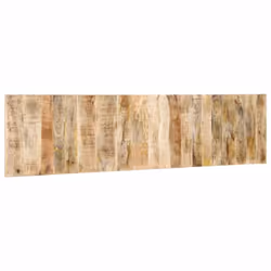 vidaXL Headboard Multicolour 140 cm Solid Wood Reclaimed bed headboard - Solid rough mango wood, 200 x 1.5 x 50 cm